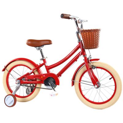 China Steel Hot Sale Factory Red Color 18 Inch Children's Bike Bicycle For Kids for sale