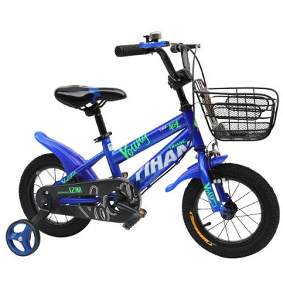 China Steel Kids Bike Boys Bike Bisiclet High Quality Bike With Training Wheels for sale