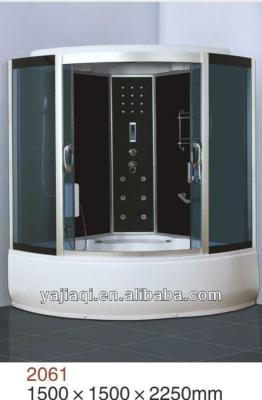 China With View Bathroom Sanitary Ware Massage Whirlpool Steam Double Person Sauna Hydraulic Shower Cabin en venta