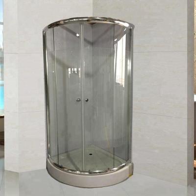 중국 With Frame 80 CE 90 100 Round Shower Enclosure With Printed Glass 판매용