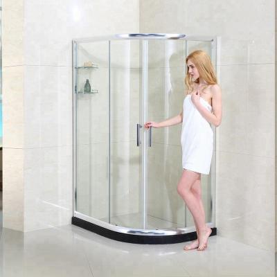 China With Single Frame 80*100mm Shower Enclosure With Tempered Glass en venta