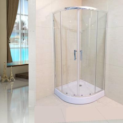 China With sight tempered glass shower door and bathroom shower screen for sale