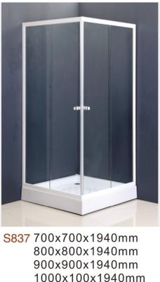 China With low price corner shower enclosure S837 cheap corner shower enclosure / 2016 hot sale 2 sided en venta