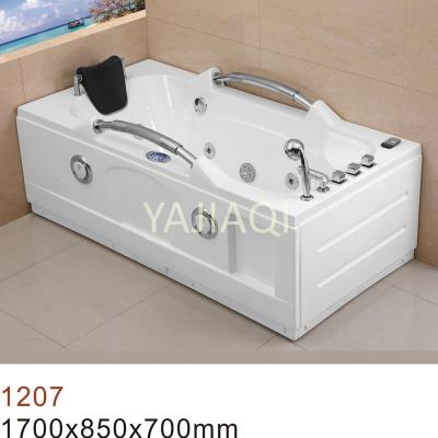 China Sustainable ABS and acrylic massage tub for sale