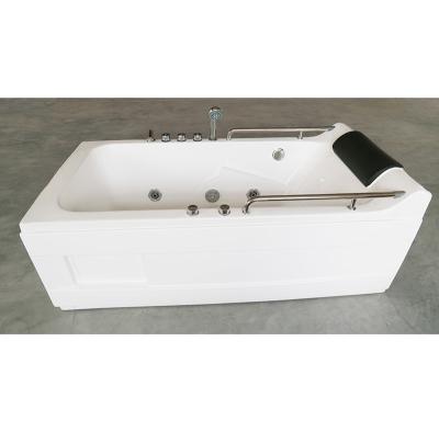 China Vila Home Bathroom Office Hotel Cheap White Whirlpool Bathtub Te koop