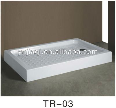 China ABS Acrylic Fiberglass Shower Tray for sale