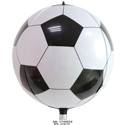 China Wholesale 22 Inch 4D Soccer Basketball Shape Balloons Globos Helium Foil Balloon Decoration Sports - Themed Party Supplies for sale