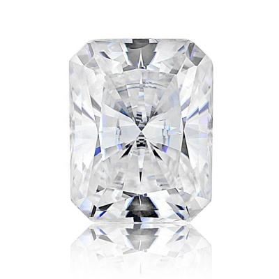 China Star Certified D Color VVS Cut Radiant Brilliant Moissanite Diamond for sale