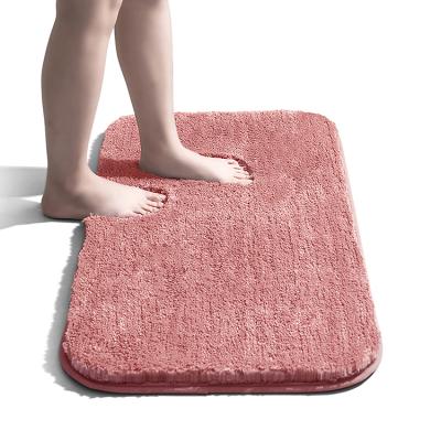 China Microfiber Runner Blanket Microfiber Microfiber Room Rug Non Slip Durable Quick Dry Large Non Slip Country Club Sublimation Fiber Bathroom Rug for sale