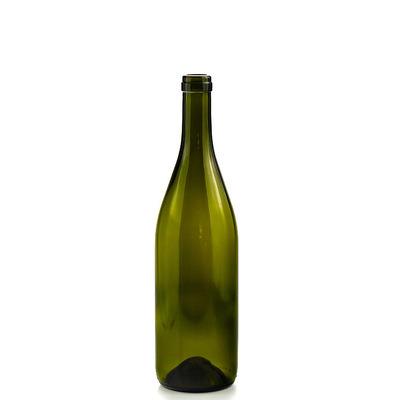 China Wholesale Clear Green Burgundy Empty Wine Bottle Price Fruit Wine Champagne Bottle Glass Bottles 750ml Beverage Sparkling Wine With Cork for sale