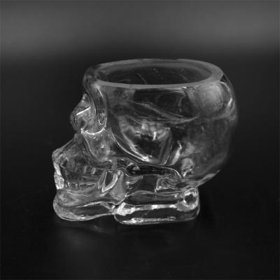 China Wholesale Unique Skull Shape 180ml 350ml Cheap Skull Shot Glass Rowing Wine Prices for sale