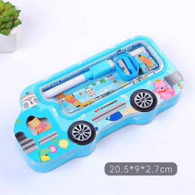 China 100% Eco-friendly Stationery Gift Package Student Stationery Gift Box School Supplies Kids Stationery Boxcar Sets for sale