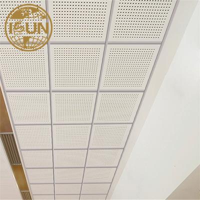 China Artistic Ceilings Foshan Supplier Suspend Ceiling Panel Ceiling Tiles 600x600 Perforated Aluminum Ceiling Panel for sale