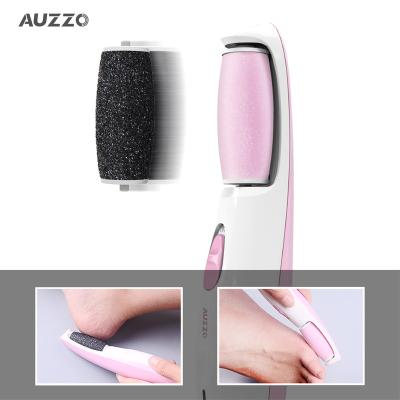 China AUZZO Waterproof Professional Electric Foot File Grinder Foot Callus Remover Pedicure Skin Pedicure Hard Dead File for sale