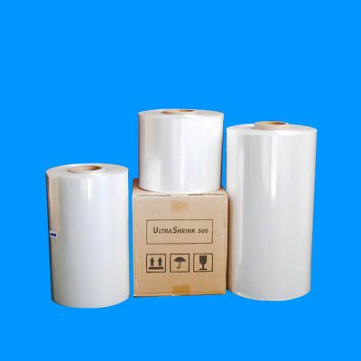 China Macro Moisture Proof Perforated Single Rolled Shrink Film Polyolefin Shrink Film for sale