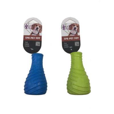 China Popular High Quality Pet Chew TPR Dog Intelligence Toys Sting Bottle Hot Selling Viable Shape Rubber Spiky For Dog Teeth Toys for sale