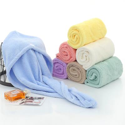 China Eco-friendly Hot Selling Personalized Personalized Hair Towels Microfiber Hair Towel Wrap For Women for sale