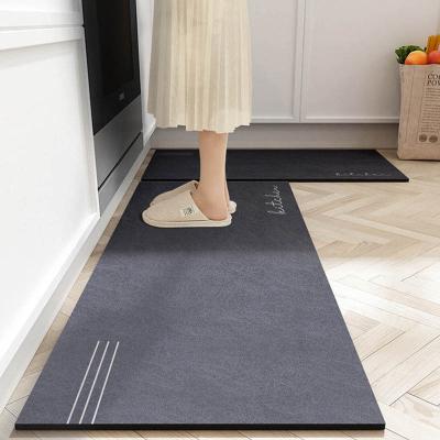 China Washable Hot Selling Kitchen Blankets Mats Non Slip Kitchen Floor Place Mats Anti Fatigue Comfort Kitchen Mats Set for sale