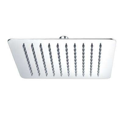 China Without Diverting JAEE 8 Hot Sale Stainless Steel 2MM Inch Ultra Thin Square Rainfall Shower Head Chrome Head Shower for sale