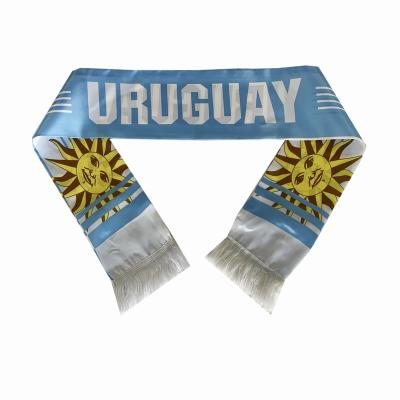 China Polyester Designer Jacquard Knit Fashion Ladies Scarf Football Fans Shear Polyester Print With Custom Design Scarves for sale