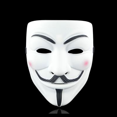 China PP Movie Cosplay V Vendetta Hacker Mask Anonymous Guy Fawkes Halloween Christmas Party Gift For Kids Adult Movie Theme Mask for sale