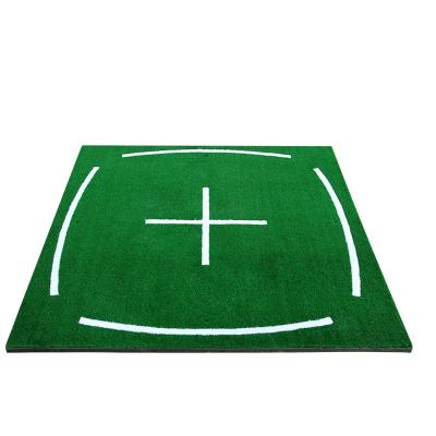 China Long High Quality Durable Training Aid Equipment Club Grass Golf Teaching Nylon Mat for sale