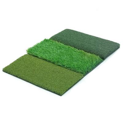 China Long Lasting Hot Sale Indoor Outdoor Personal 3 in 1 Golf Mat for Practice for sale