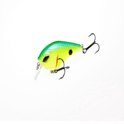 China ABS NOEBY Freshwater Fishing Shallow Dive Plastic Crankbait Square Bill Crankbait For Bass Fishing for sale