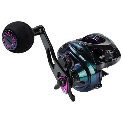 China Max Drag 12kg Aluminum Powerful Grip Casting Bait Casting LEFT HAND NOEBY Sight Fishing Reel for sale