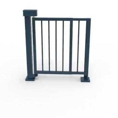 China 2021 Modern Design Premium Iron Railings Custom Fence Gate From China Manuturer for sale