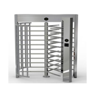 China Price Barrier New Type Motorized Smart Double Door Full Height Turnstile Gate for sale