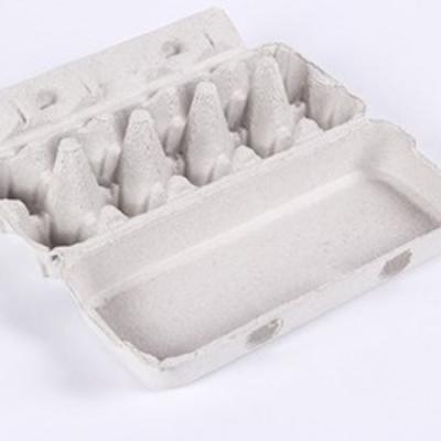 China Recyclable Customized Biodegradable Paper Packaging Pulp Mold 6/8/10/12/15 Tray Carton Egg Boxes for sale