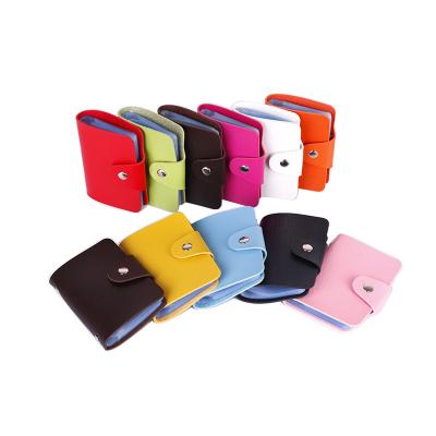 China Portable Colorful Credit Card Holder Bags OEM Custom Women Credit Cards for sale