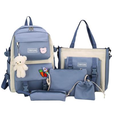 China High Quality Waterproof Fashion Canvas Backpack Bag School and Kids School Backpacks Bag 2021 for sale