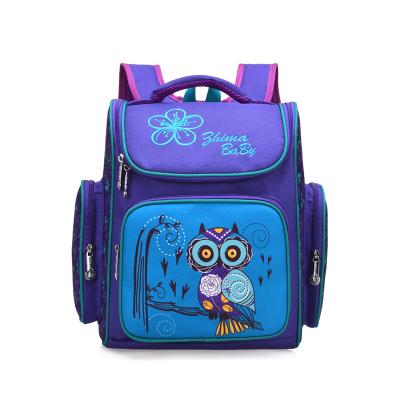 China New waterproof cartoon cute children's school bag set girl and school bags primary waterproof kids backpack for sale