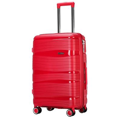 China High Quality PP Wedding Suitcase 28 Inch Suitcase Trolley Password Luggage Universal Wheel Trolley Travel Bags Suit Case Luggage Sets for sale