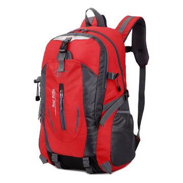 China High Capacity Unisex Waterproof Polyester Good Quality Casual Sports Hiking Backpacks for sale