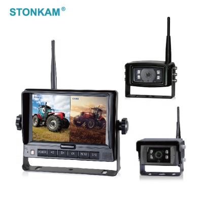 China 5 Inch 2.4GHz Camera Remote Control Digital Reversing Wireless System With Screen for sale