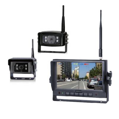 China Wireless Waterproof Wireless Rear View System Night Vision CMOS Camera for sale