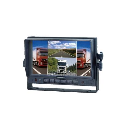 China 7 inch hd shock resistant split-view reversing aid truck monitor with touch screen for sale