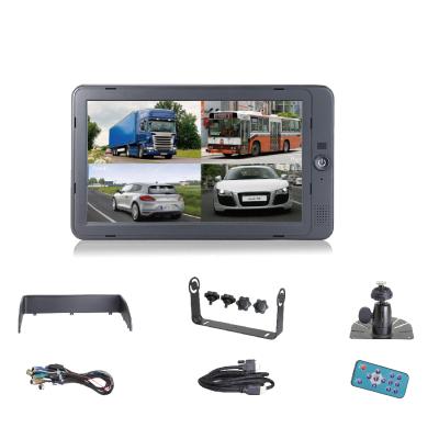 China STONKAM Shockproof HD Reversing Assist Monitor 7 Inch For Truck Quad View With Remote Control for sale