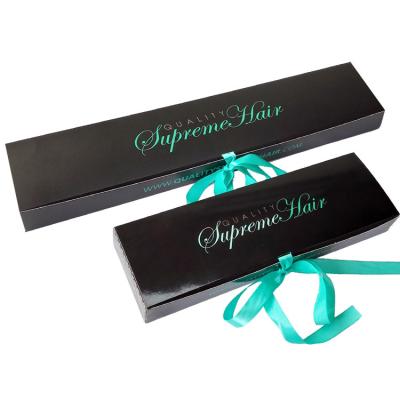 China Recyclable Cosmetics Papers Custom Hair Extensions Packaging for sale