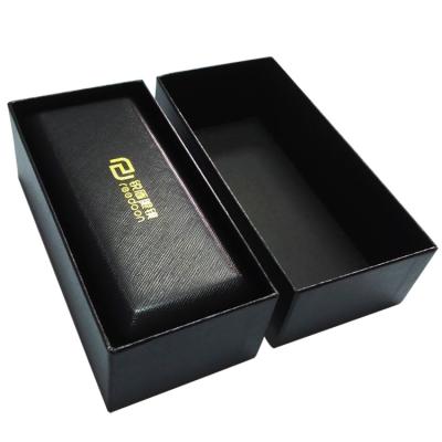 China Hot Stamping Custom Gold Private Label Sunglasses Case Box Recyclable for sale