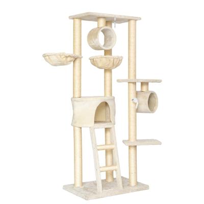 China Viable Ropes Cat Tree Cat Tree House Deluxe Cat Tree Tower Sisal Scratcher by Relipet for sale