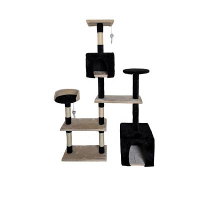 China Relipet RL2024 Large Sustainable Hot-sale Cat Tree Luxury Pet Furniture Cat Tree Modern Wholesale Pet Housing for sale