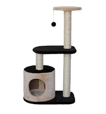 China Relipet RL17347 Puzzle Toy Cat Scratch Tree With A Interactive Swinging Ball 8cm Sustainable Modern Luxury Sisal Pole And A Scratching Cave for sale