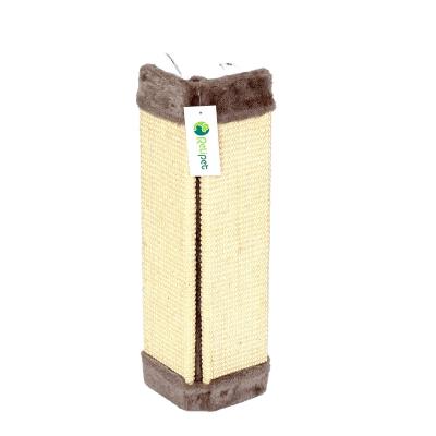 China Relipet RL18020 Cat Scratching Hanging Wall Corner Sustainable Foldable Post Scratching Board Protection Cat Sisal Scratcher for sale