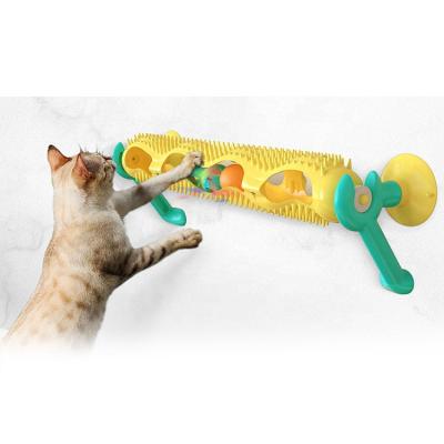 China Relipet Viable Rotating Toys Cat Funny Play Interactive 360 ​​Degree Trackball Turntable Pet Toy for sale