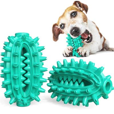 China Relipet Football Design Stocked Rubber Pet Molar Toys Dog Chew Toy for sale