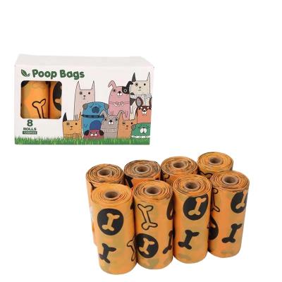 China Relipet Sustainable Wholesale Portable Pet Foods Stabilized Waste Bag Dog Waste Bag Portable Pet Poop Bags With Box for sale